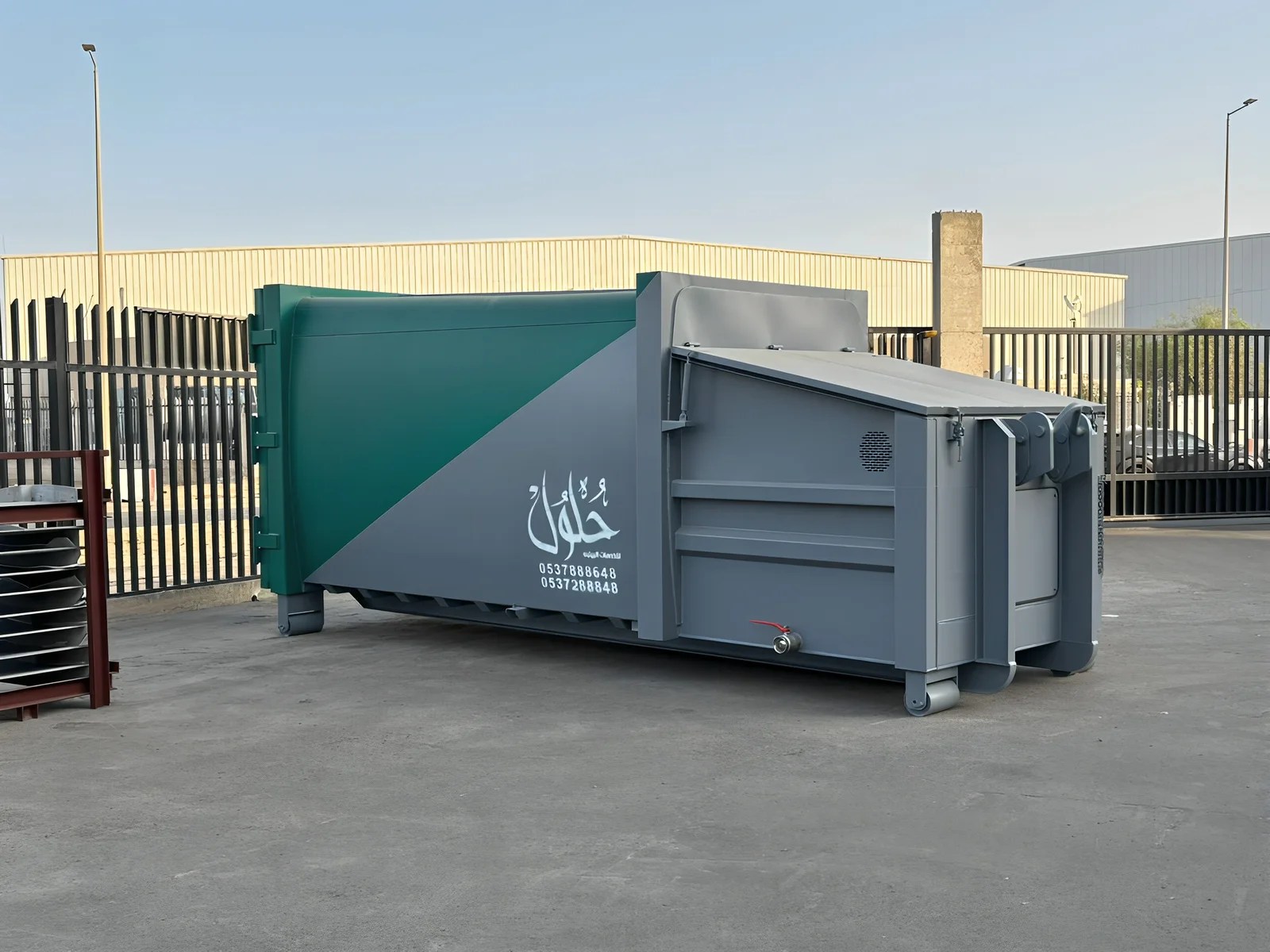 6 Refuse Compactor StationWith pre-installed VFD