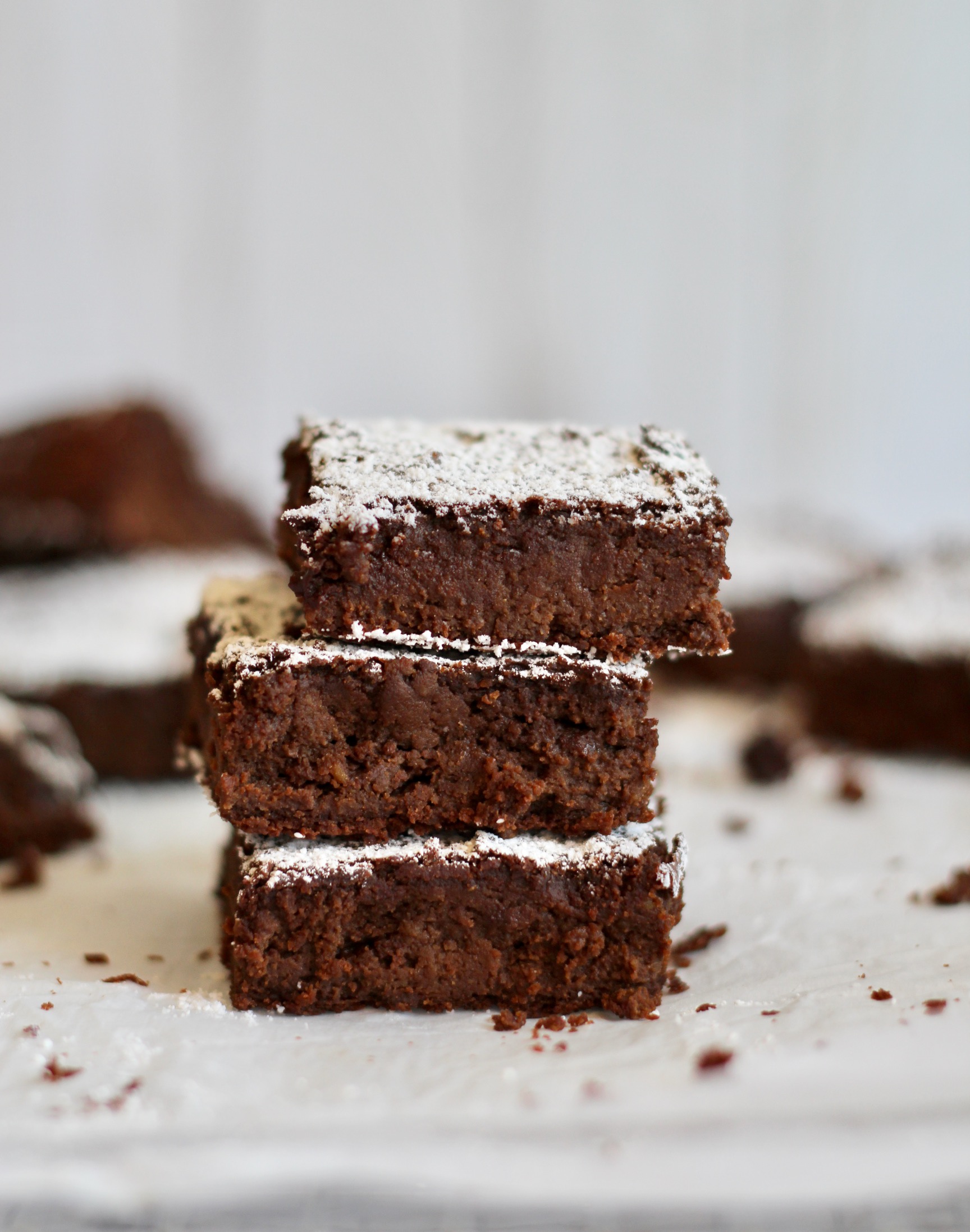 Vegan Chickpea Almond Butter Brownies