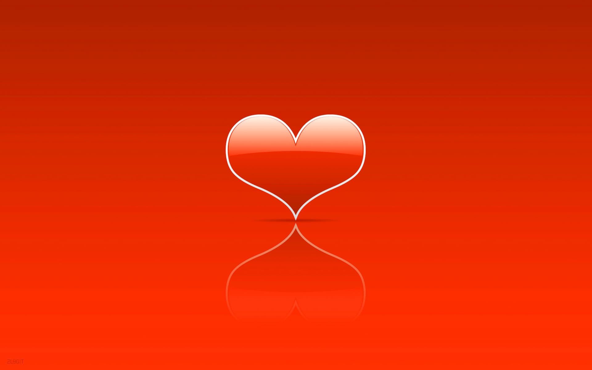 нарисованное сердце на прозрачном фоне