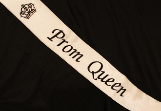 Prom Queen Basic Sash