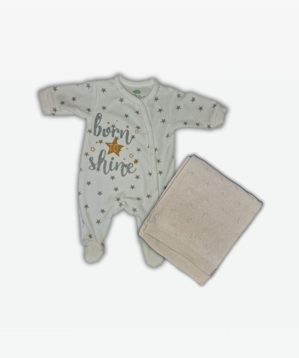 Coffret naissance 2 pièces : Bee Shine