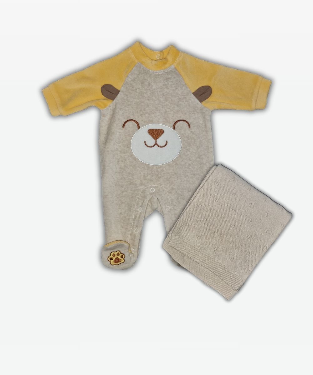 Coffret naissance 2 pièces : Petit Ours Brun