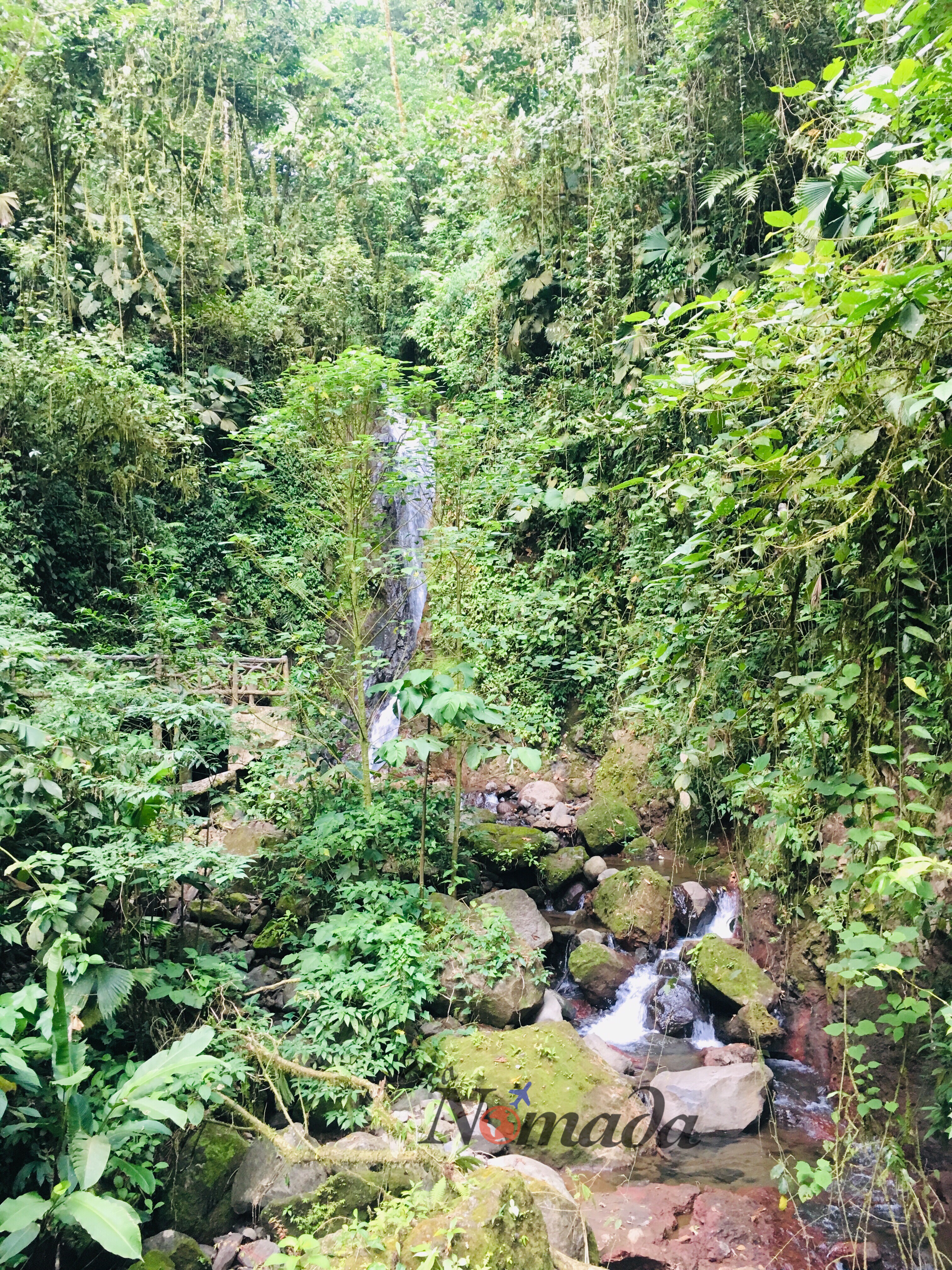 a través de los sendero podrás tener paisajes como estos