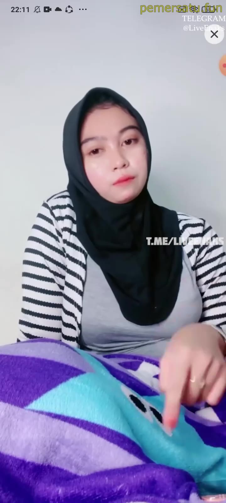 Tempur Hijab Lugu Siap