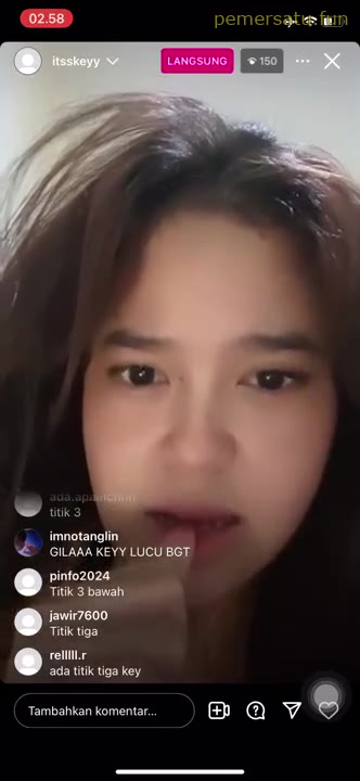  Bokep Viral selebgram live ig ternyata colmek memek mulus