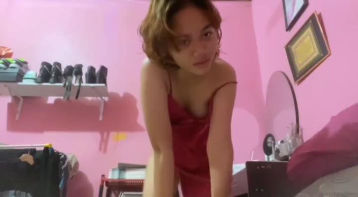 DoodStream Lepas Lingerie Merah Terus Lepas CD Juga Si FATIN HIJAB -