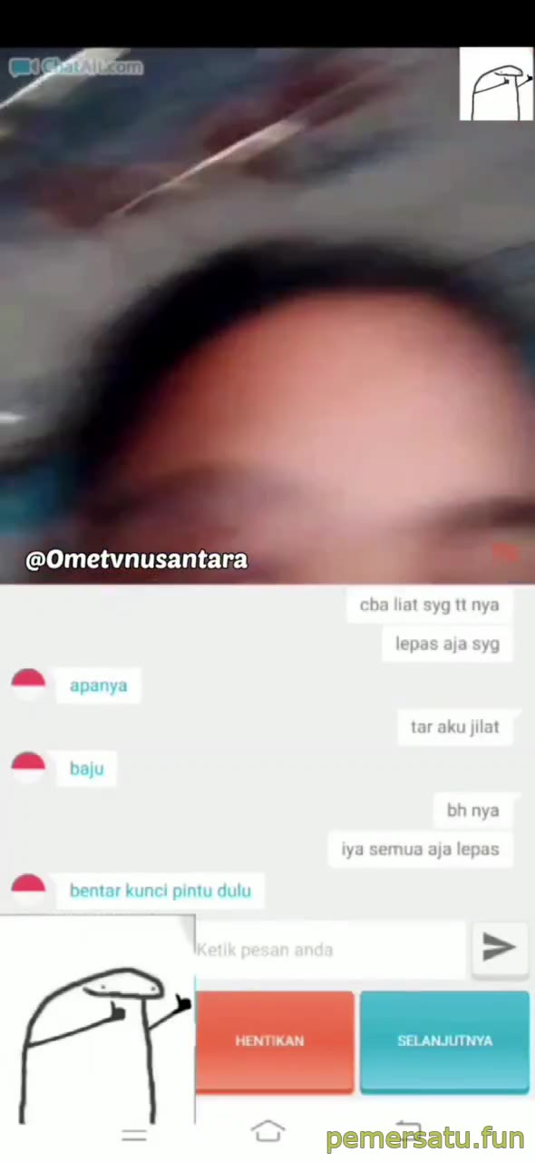 P4 Ome TV ABG Remaja Ketemu Cowok Sange Pap Aset