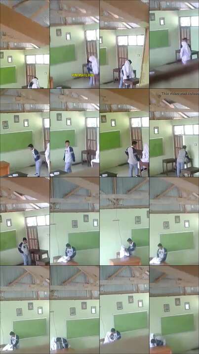 ngintip temen jilbab di kelas ternyata sepong kontol