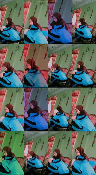 jilbab pramuka 18yo dikenyot susunya di ruang tamu