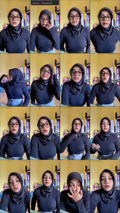 Cantiknya Jilbab Rajut Ini Live Bigo