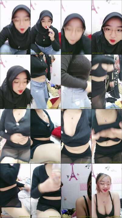 Video Viral Terbaru Ukhti Montok Hijab Hitam Kacamata PEMERSATUDOTFUN
