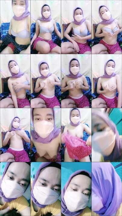 HIJAB UNGU