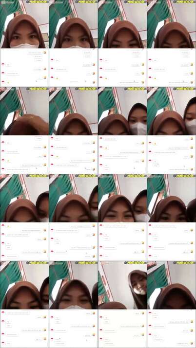 Ome TV ABG Jilbab Coklat