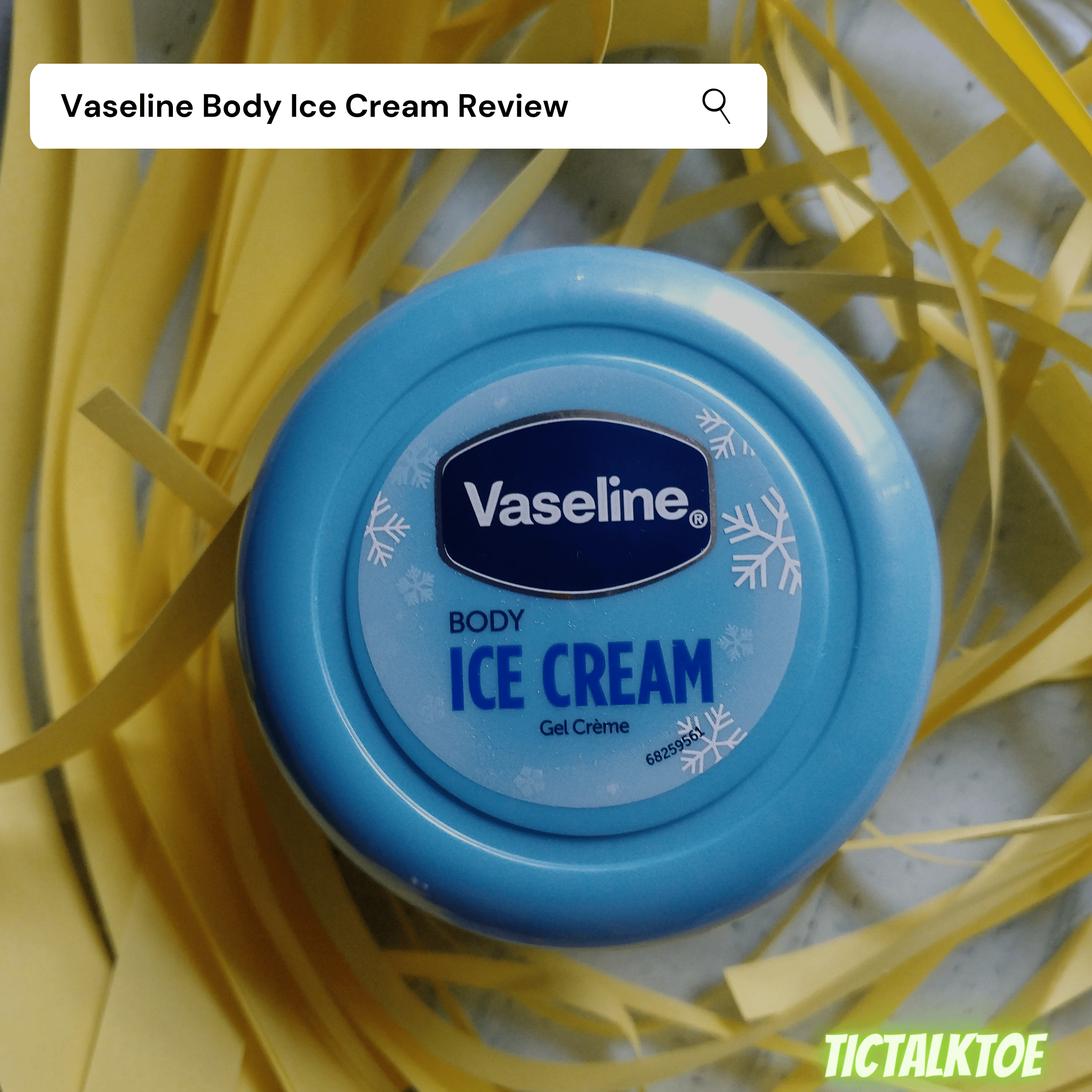 Vaseline Body Ice Cream Gel Creme Review | Skincare Post | New Launch | Honest Review