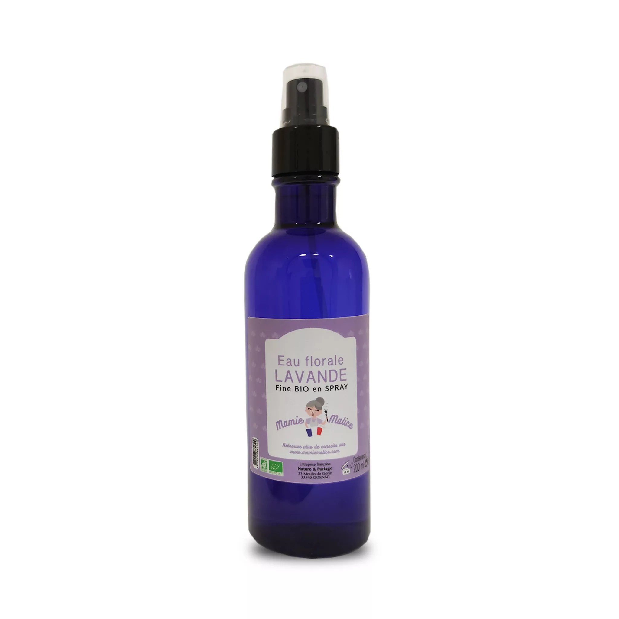 Agua floral de lavanda ecológica - 200 ml