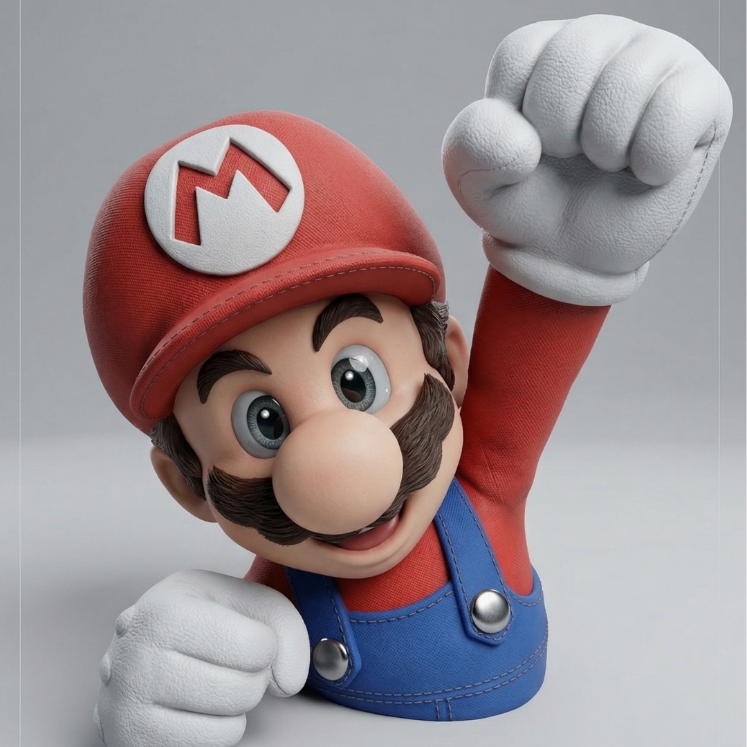MARIO BROS 3D - PORTA LAPICEROS