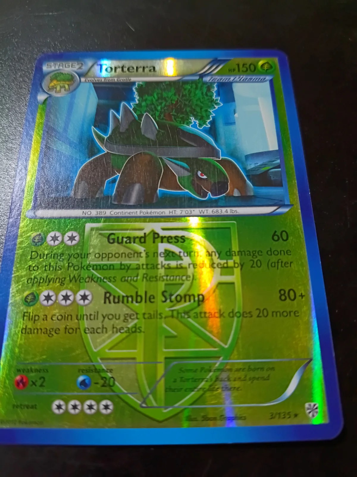 Torterra 3 [RH] [LP] - Plasma Storm - foto 1