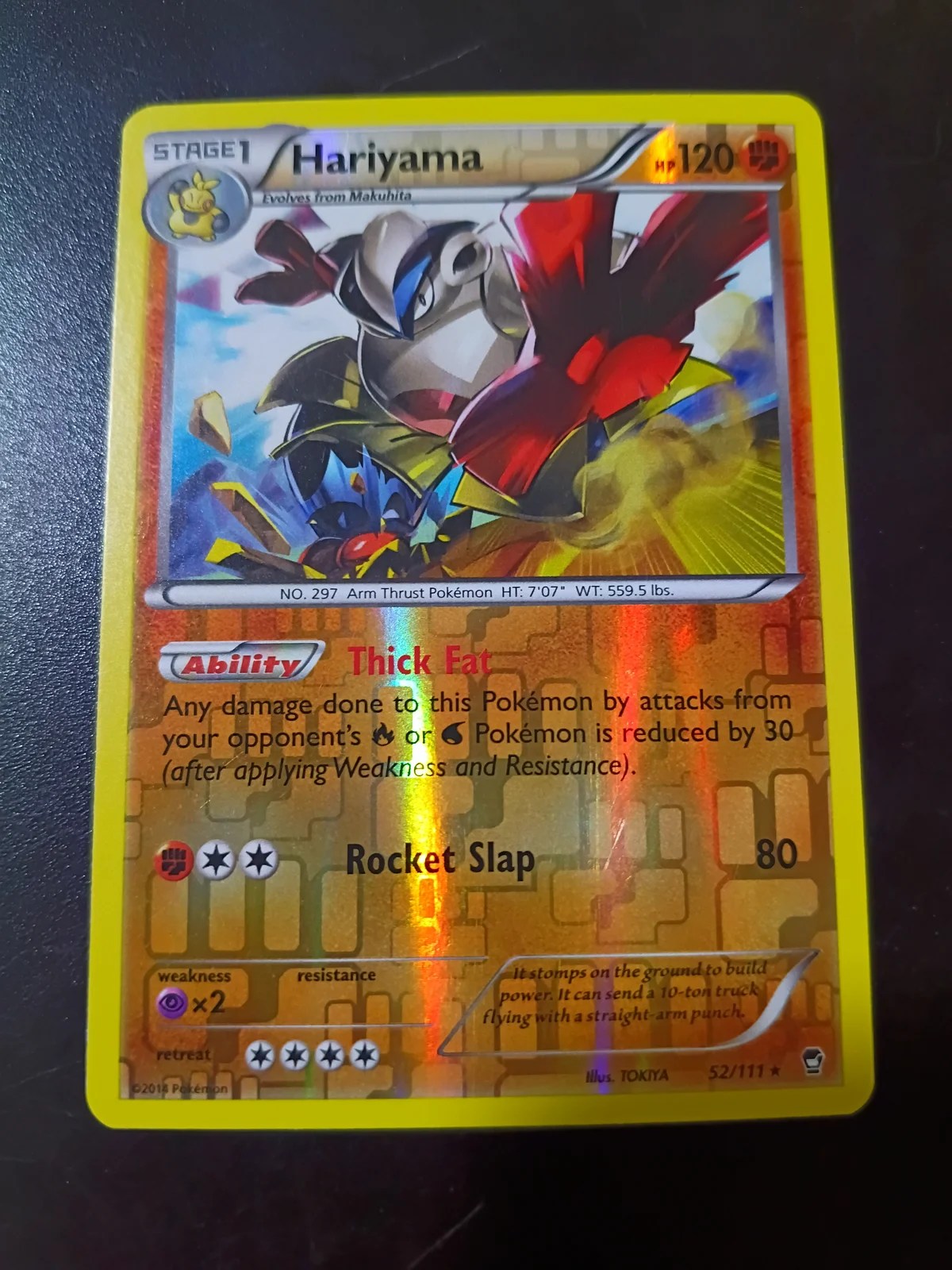 Hariyama 52 [RH] [NM] - Furious Fists - foto 1