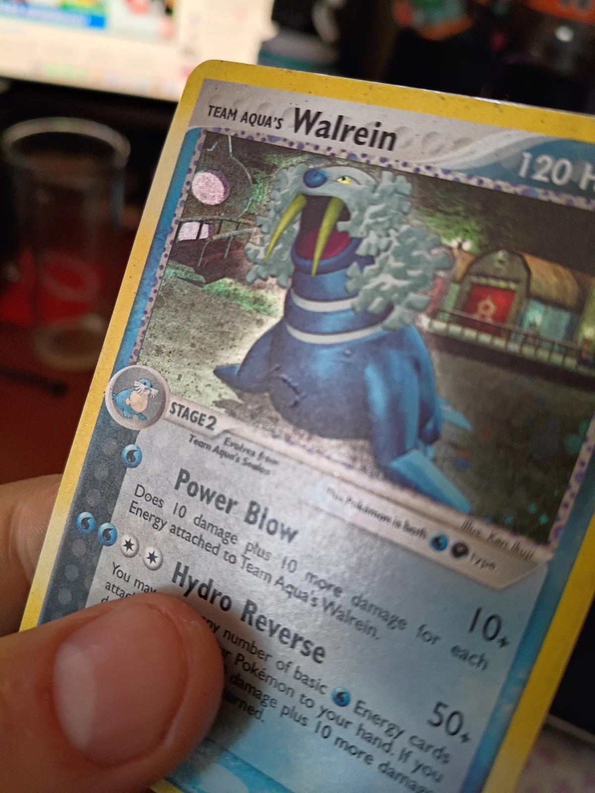 Team Aqua's Walrein 6 [H] [LP] - EX Team Magma vs Team Aqua - foto 3