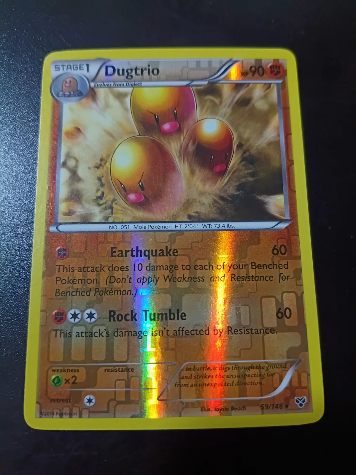 Dugtrio 59 [RH] [NM] - XY Base Set - foto 1