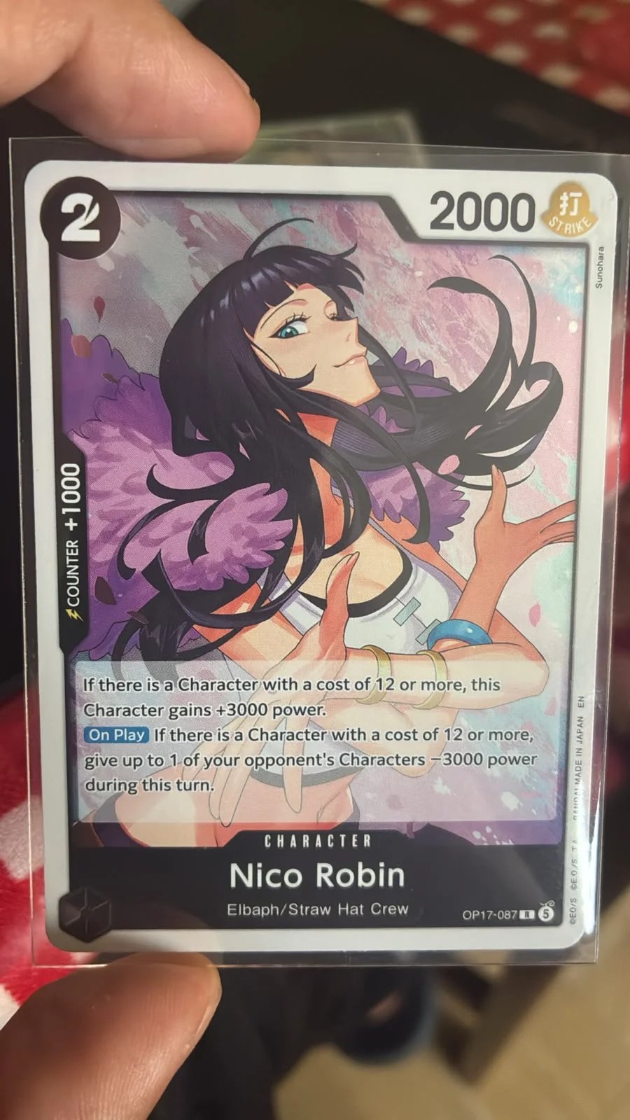 Nico Robin OP17-087 [Foil] [NM] - The World's Strongest Warriors - foto 1