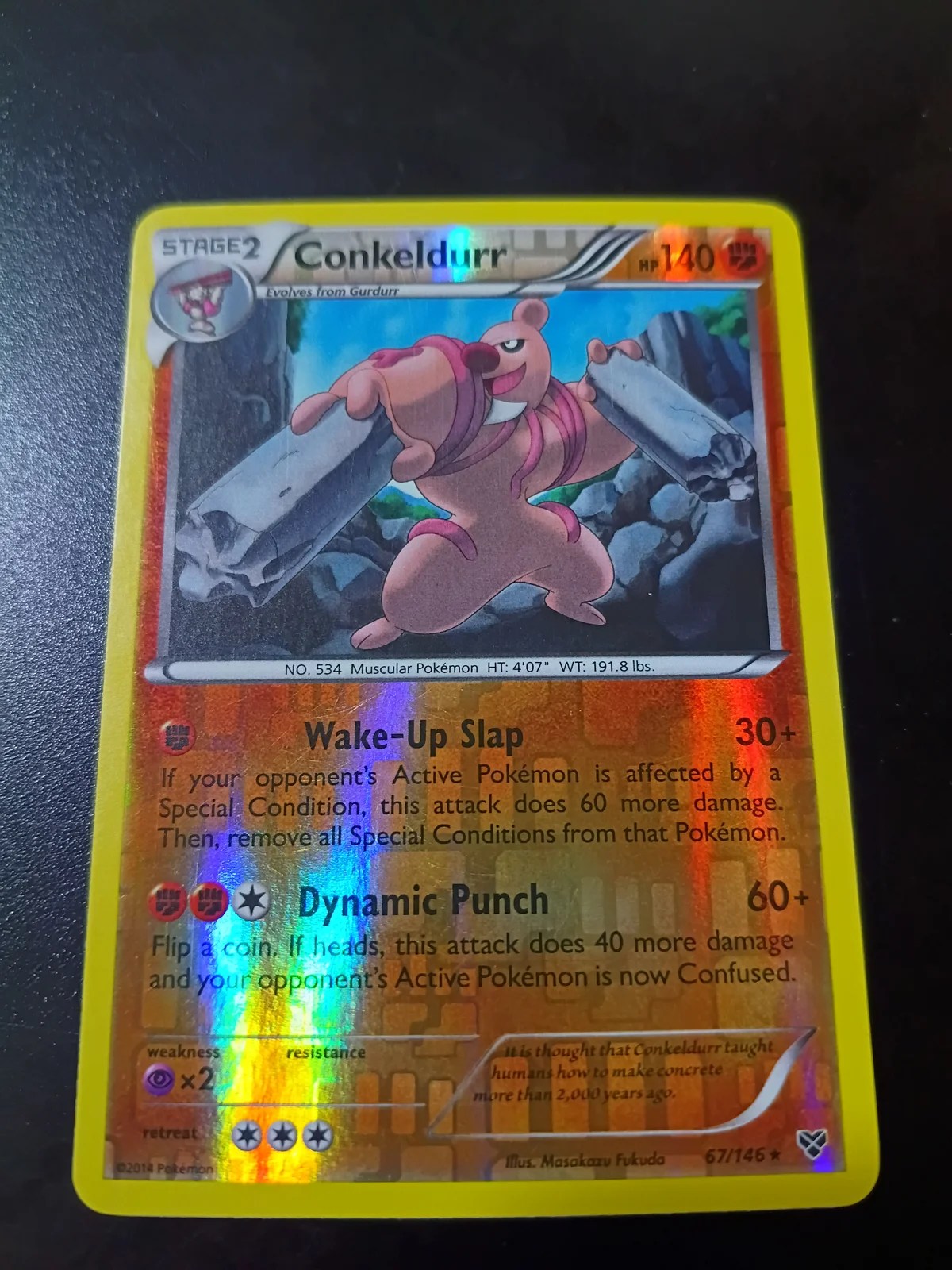 Conkeldurr 67 [RH] [NM] - XY Base Set - foto 1
