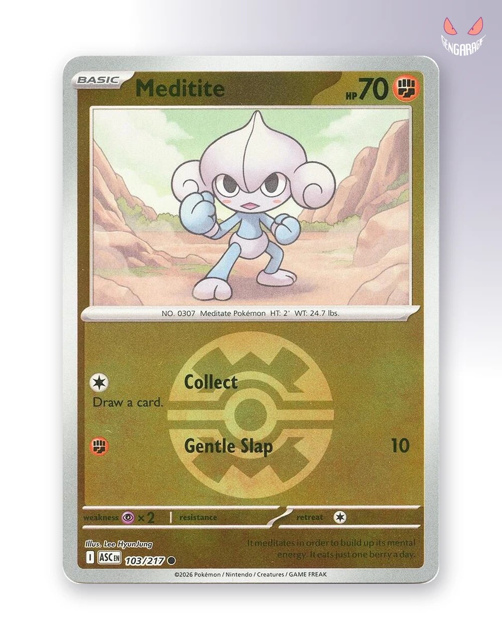 Meditite 103 [Quick Ball] [NM] - Ascended Heroes