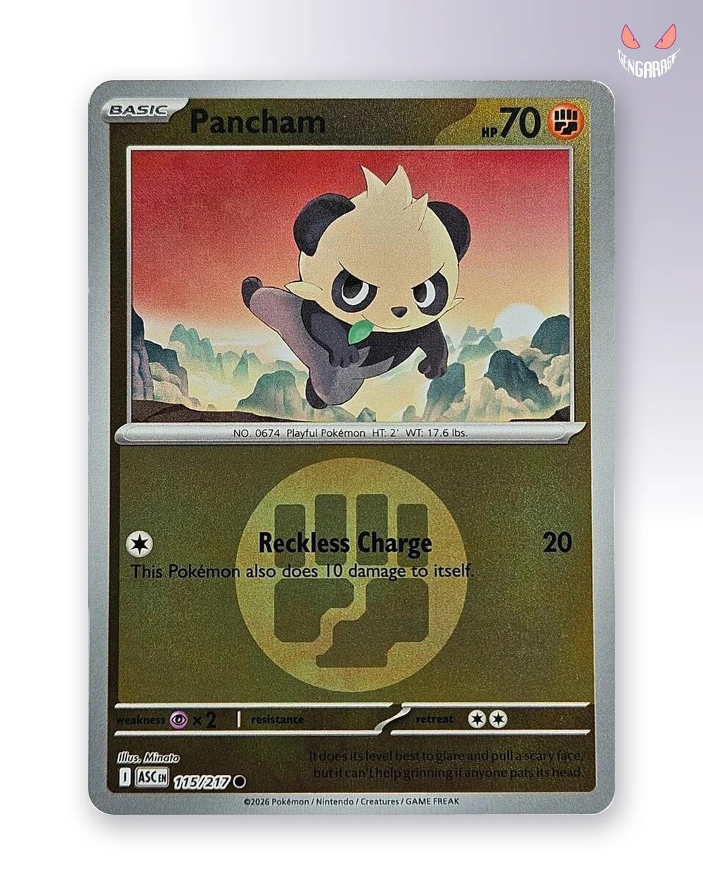 Pancham 115 [Energy] [NM] - Ascended Heroes