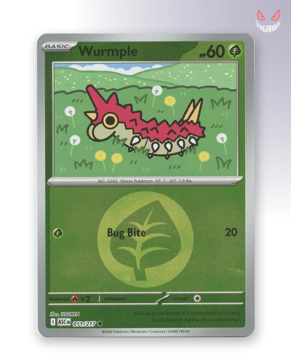 Wurmple 11 [Energy] [NM] - Ascended Heroes