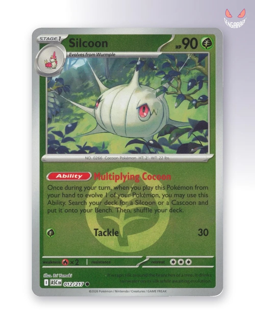Silcoon 12 [Energy] [NM] - Ascended Heroes