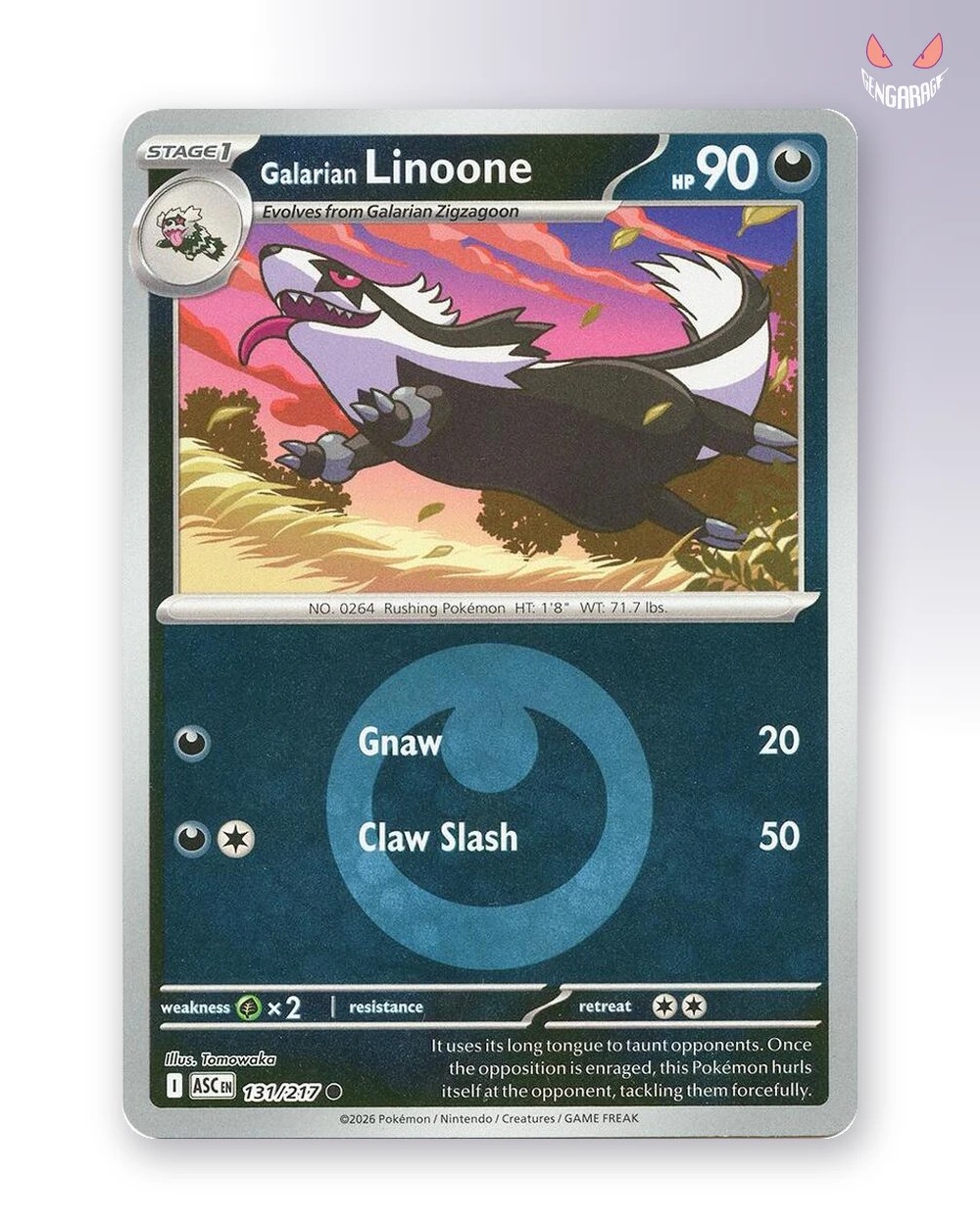 Galarian Linoone  131 [Energy] [NM] - Ascended Heroes