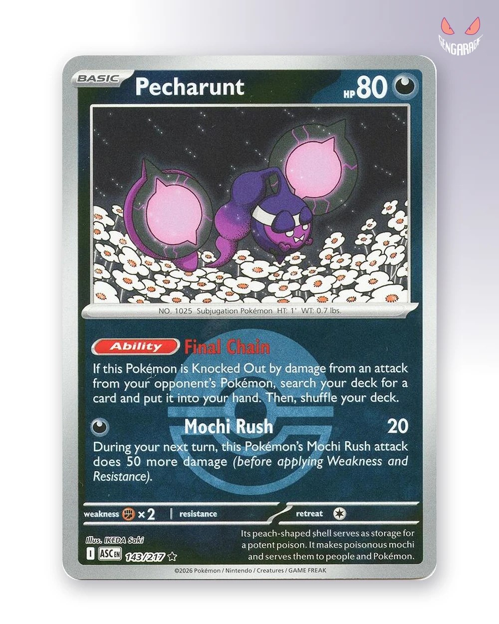 Pecharunt 143 [Pokeball] [NM] - Ascended Heroes