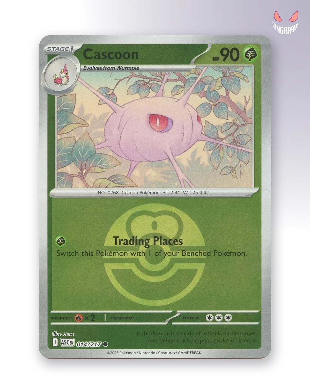 Cascoon 14 [Love Ball] [NM] - Ascended Heroes