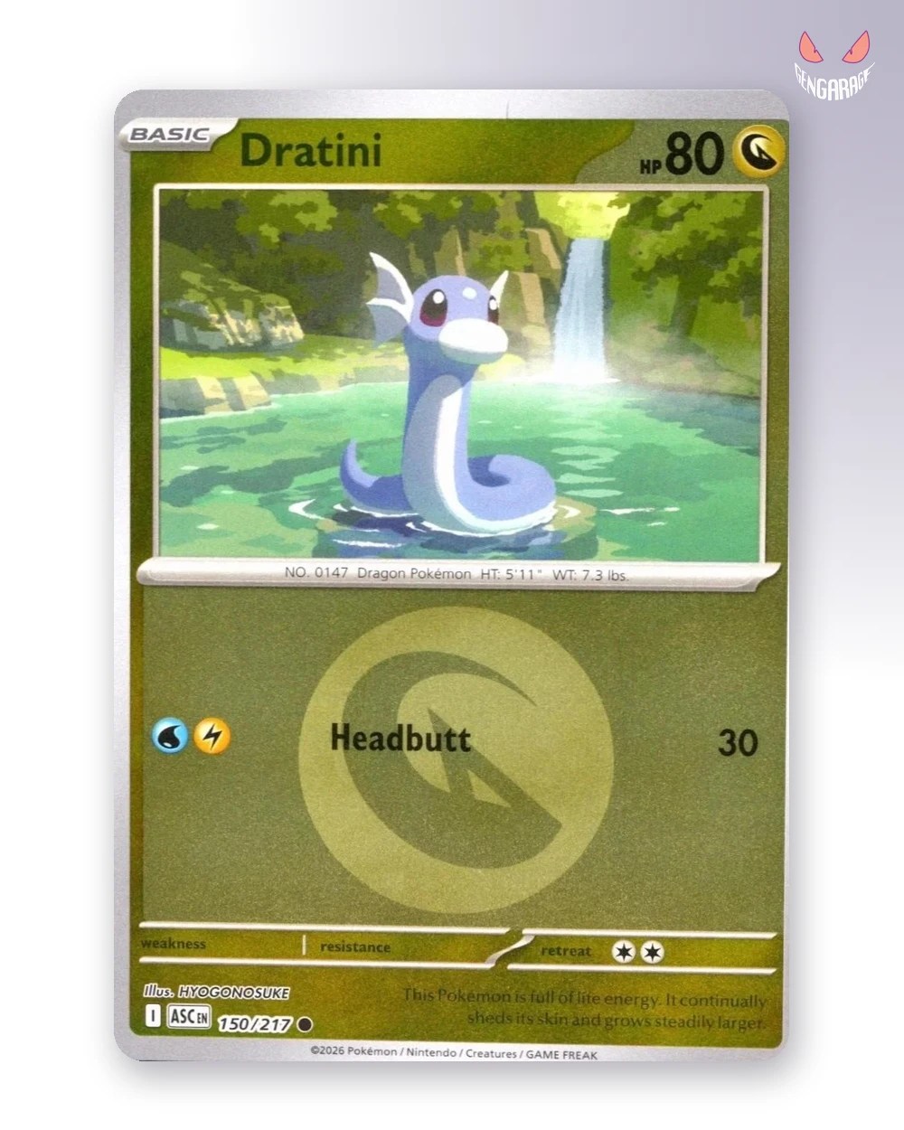 Dratini 150 [Energy] [NM] - Ascended Heroes