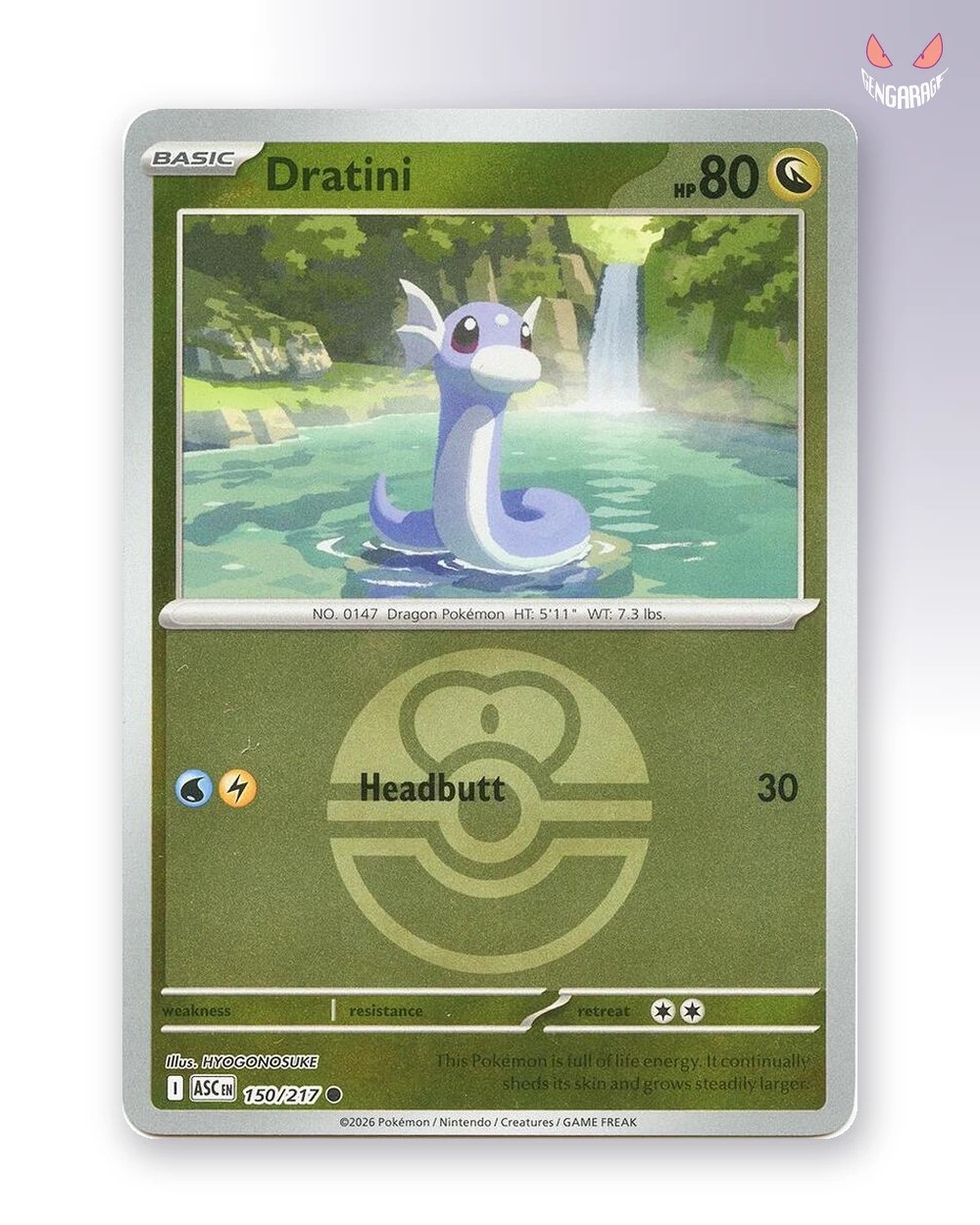 Dratini 150 [Love Ball] [NM] - Ascended Heroes