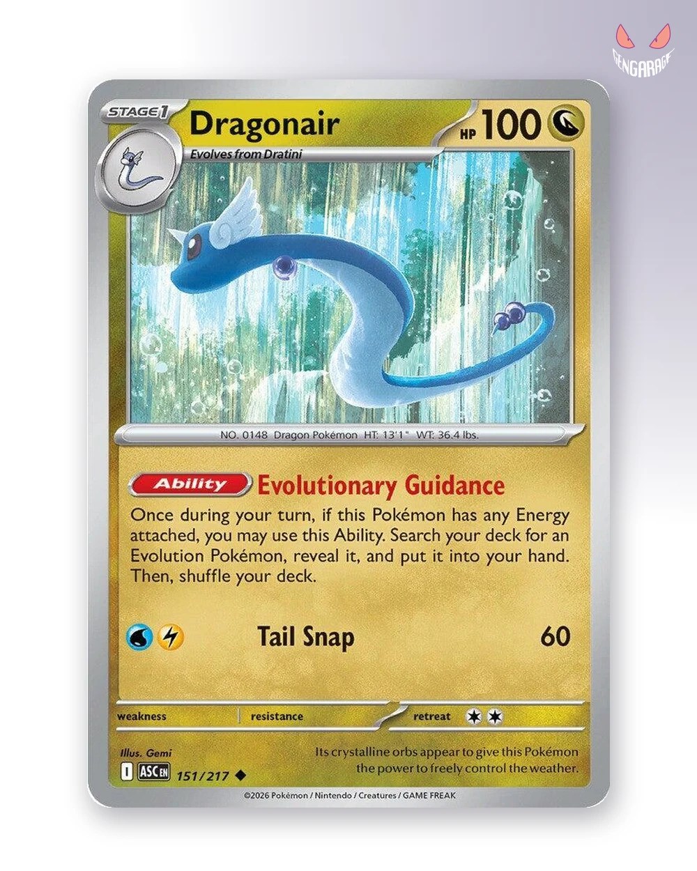 Dragonair 151 [NM] - Ascended Heroes