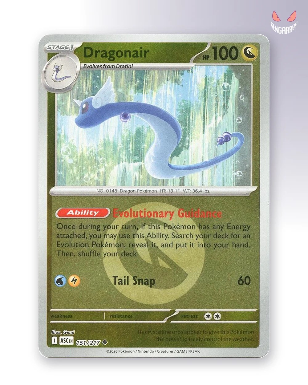 Dragonair 151 [Energy] [NM] - Ascended Heroes