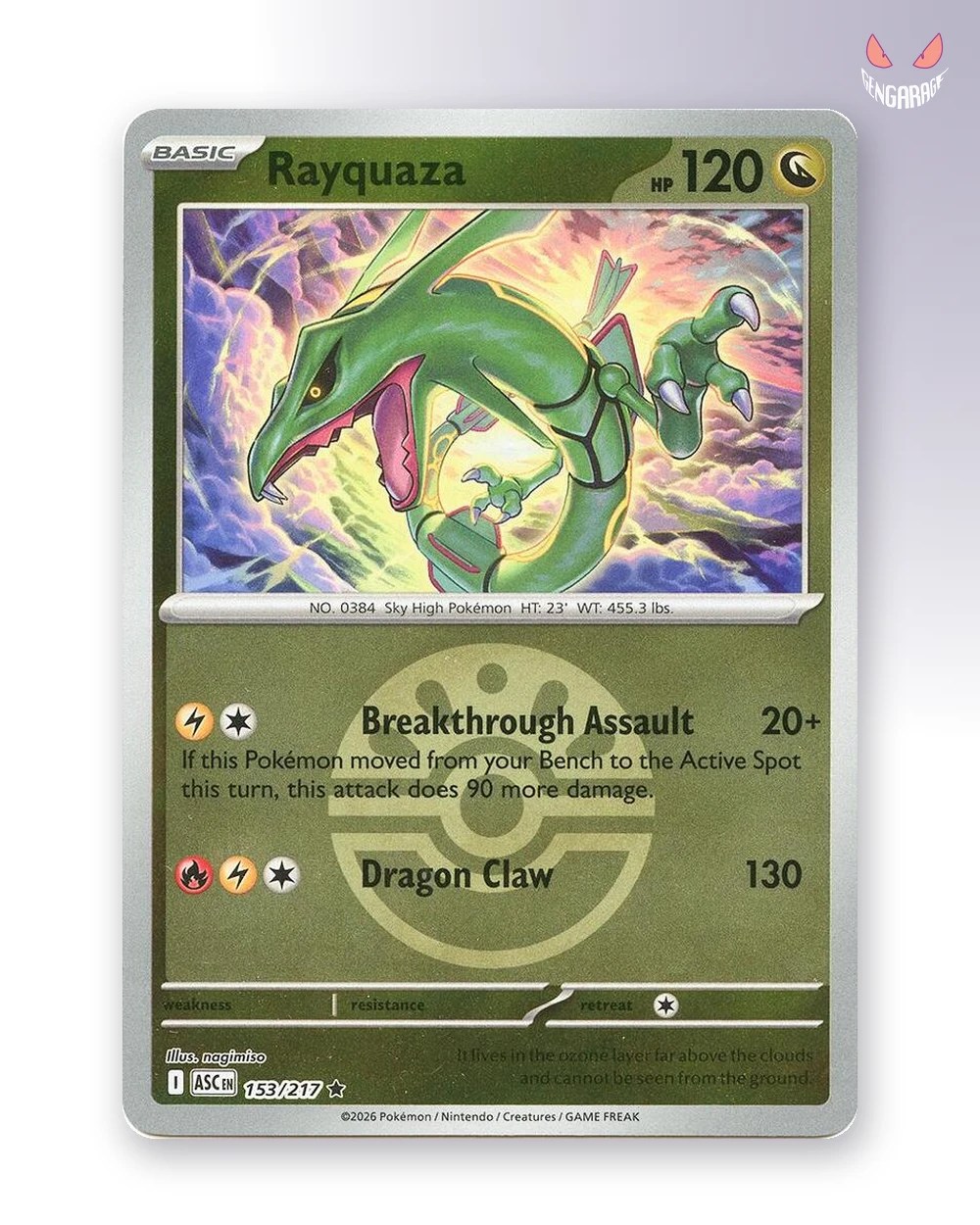 Rayquaza 153 [Friend Ball] [NM] - Ascended Heroes