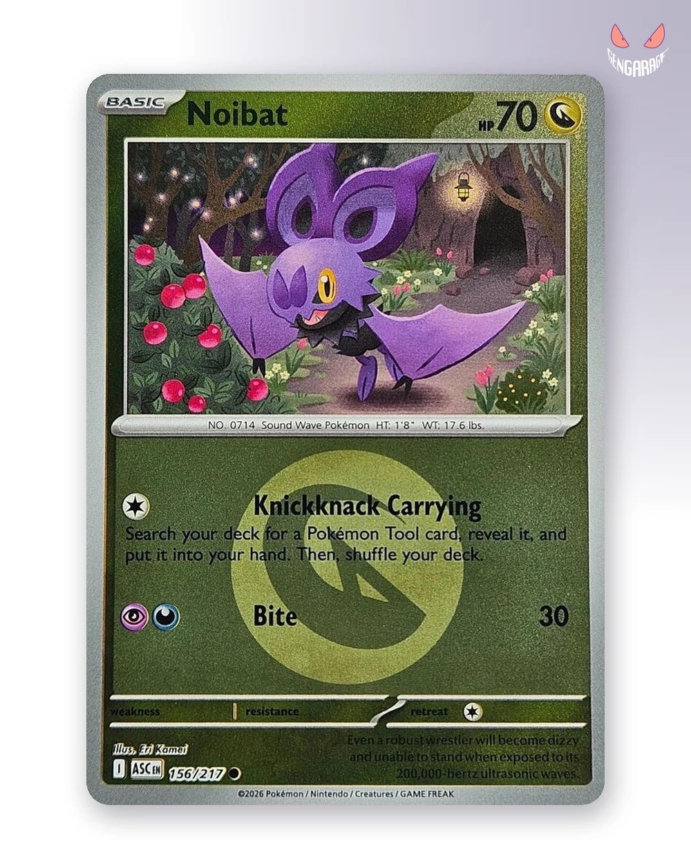 Noibat 156 [Energy] [NM] - Ascended Heroes