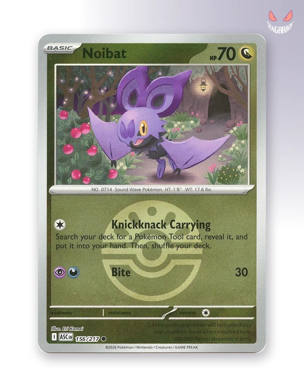 Noibat 156 [Friend Ball] [NM] - Ascended Heroes