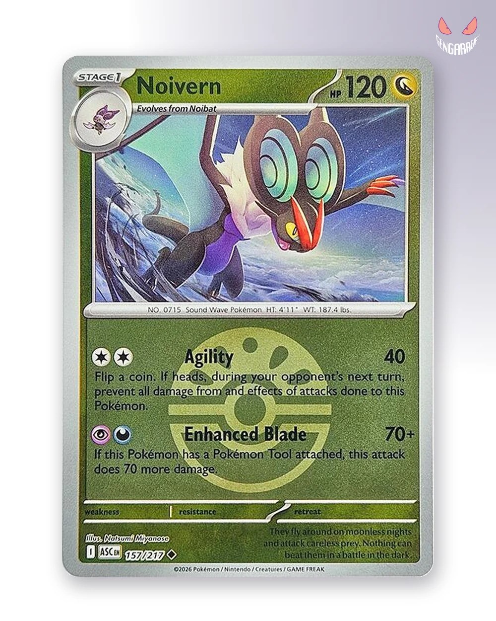 Noivern 157 [Friend Ball] [NM] - Ascended Heroes