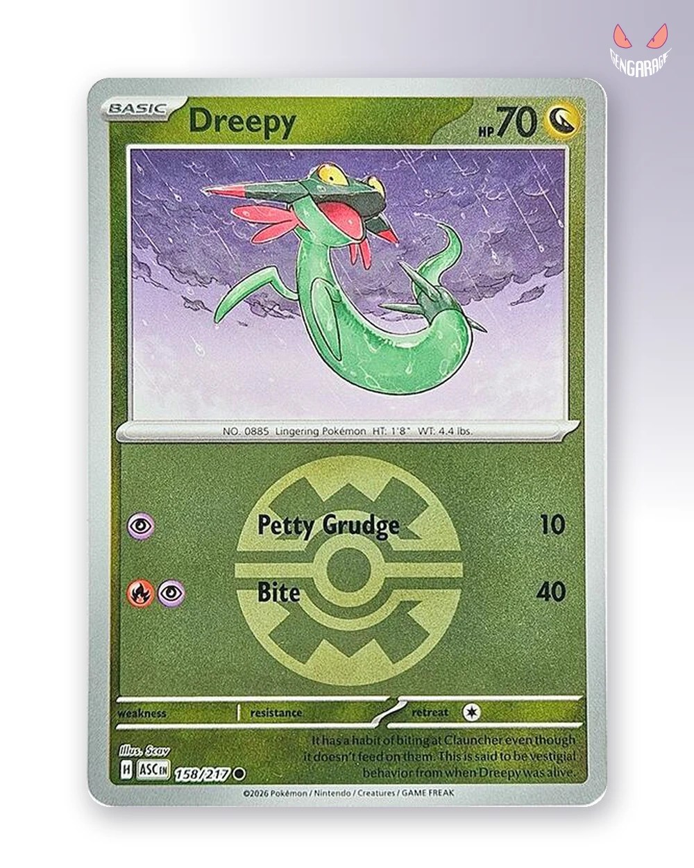 Dreepy 158 [Quick Ball] [NM] - Ascended Heroes