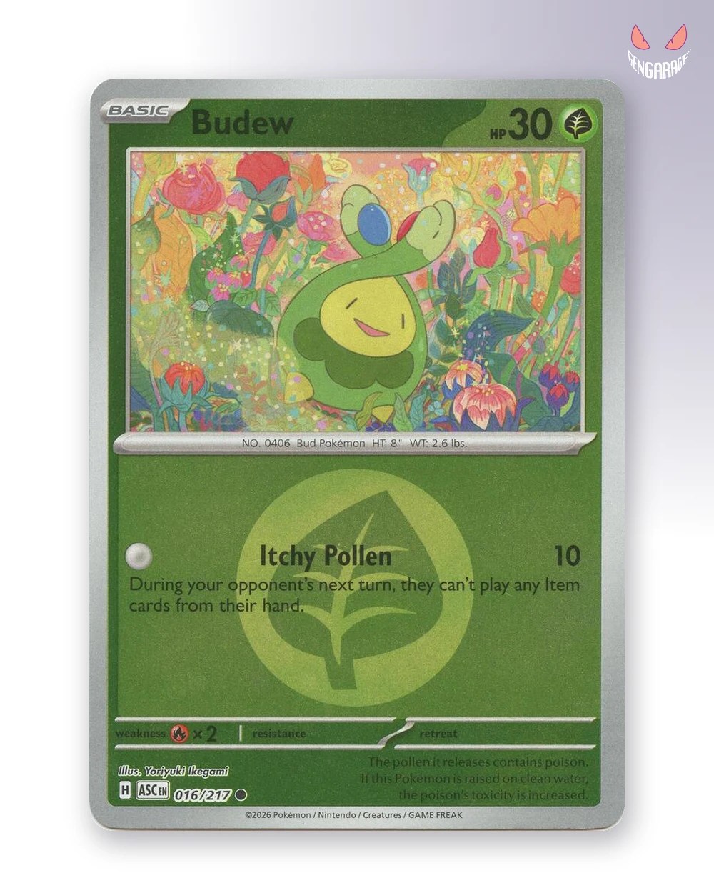 Budew 16 [LA] [Energy] [NM] - Ascended Heroes