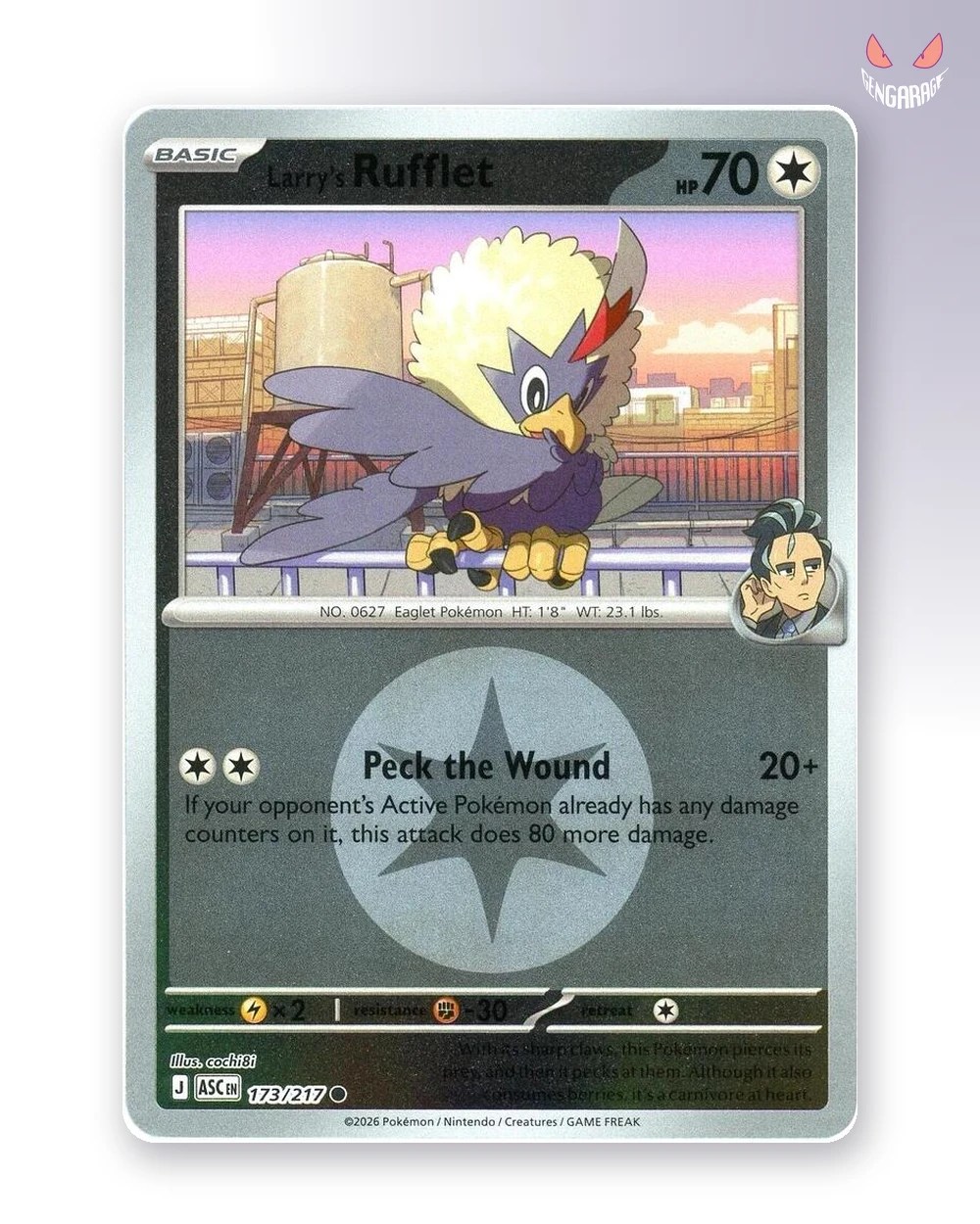 Larry's Rufflet  173 [Energy] [NM] - Ascended Heroes