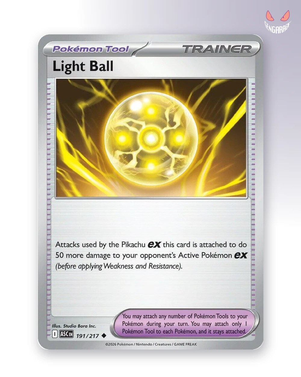 Light Ball 191 [NM] - Ascended Heroes