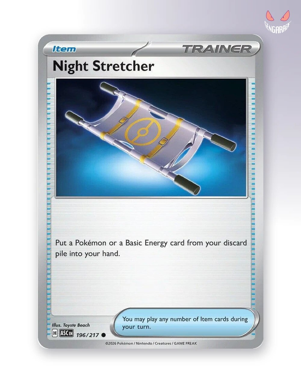 Night Stretcher 196 [NM] - Ascended Heroes