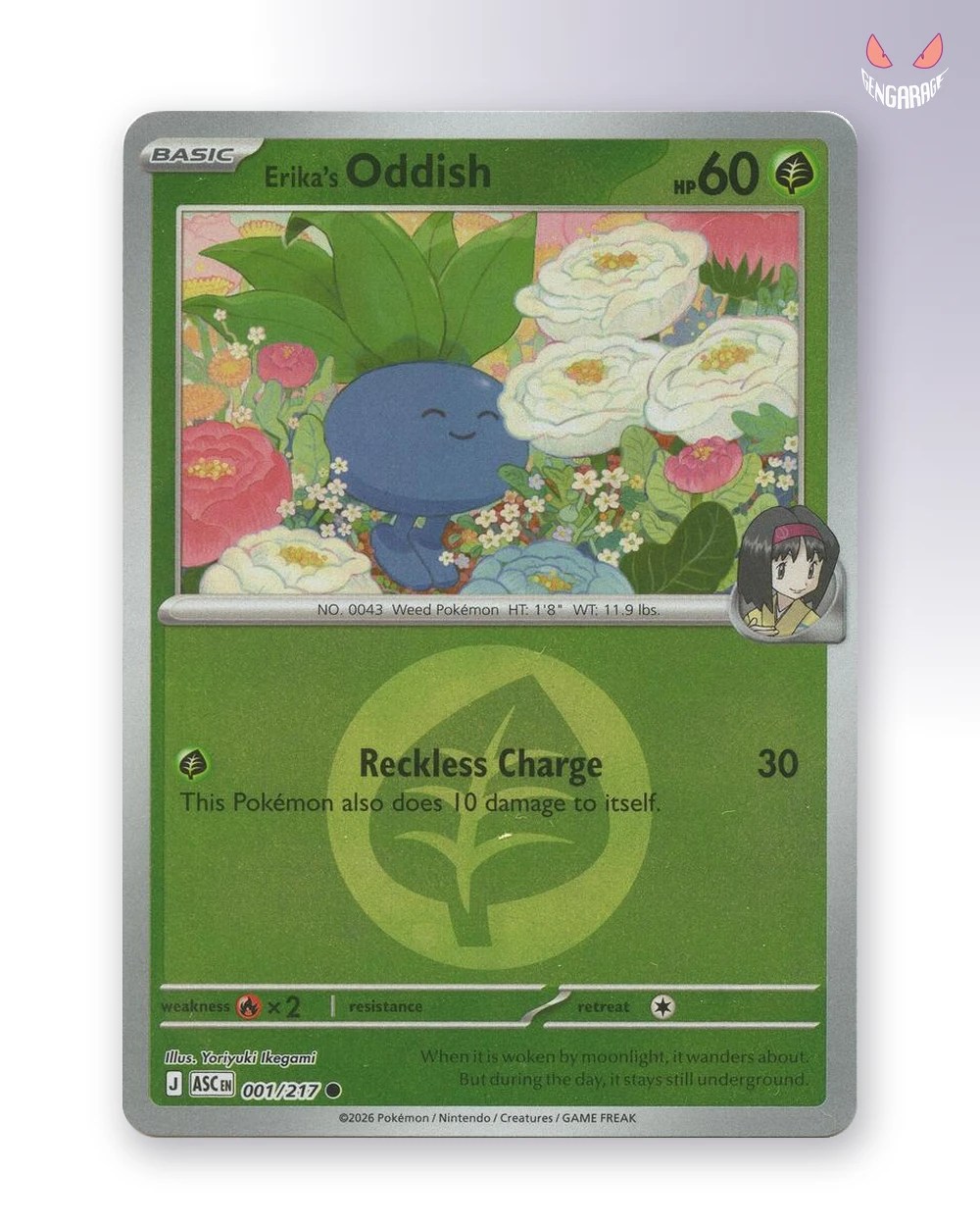 Erika's Oddish 1 [Energy] [NM] - Ascended Heroes