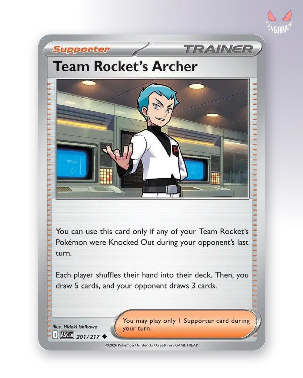 Team Rocket's Archer  201 [NM] - Ascended Heroes