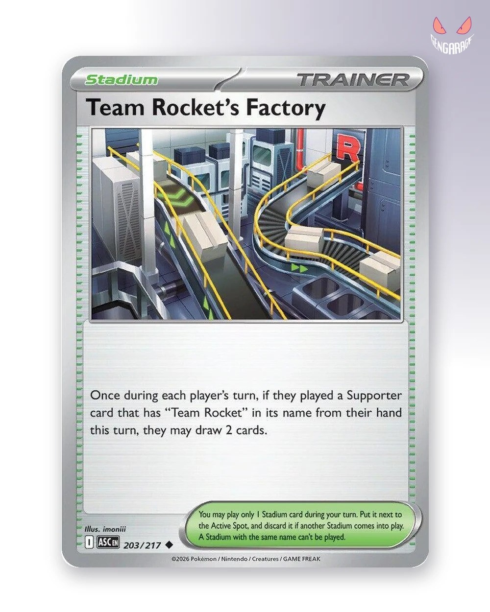 Team Rocket's Factory 203 [NM] - Ascended Heroes