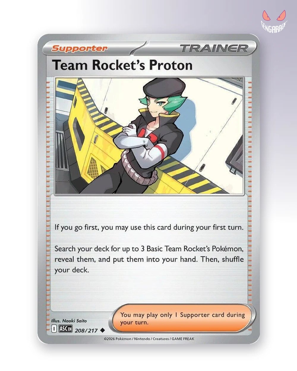 Team Rocket's Proton 208 [RH] [NM] - Ascended Heroes